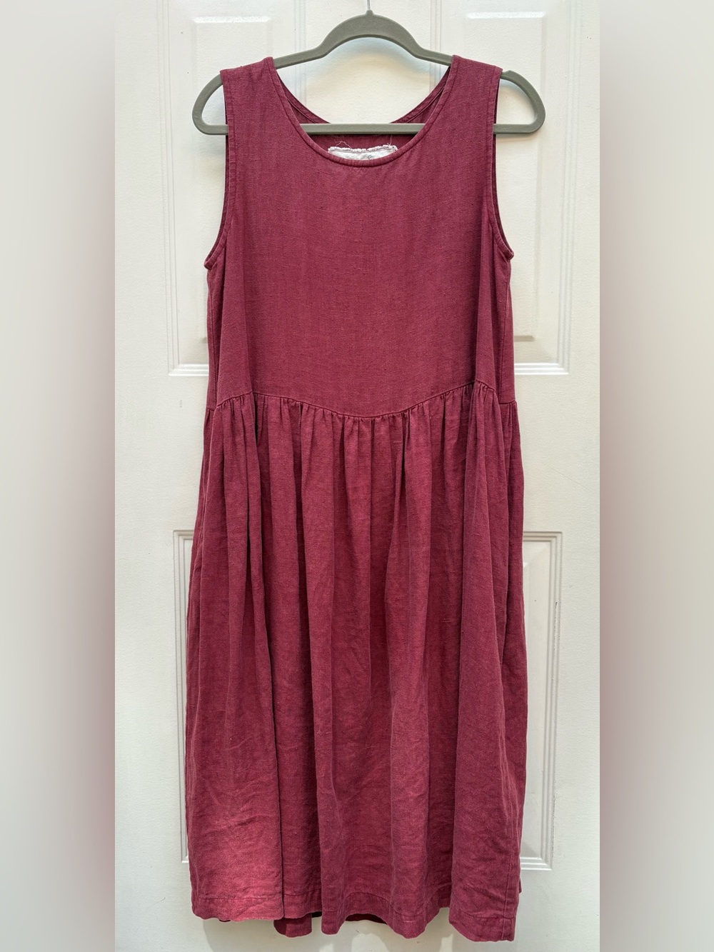 notPERFECTLINEN Sleeveless Smock Dress